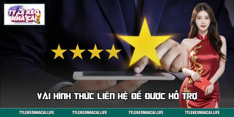 Vài hình thức người dùng liên hệ đến website